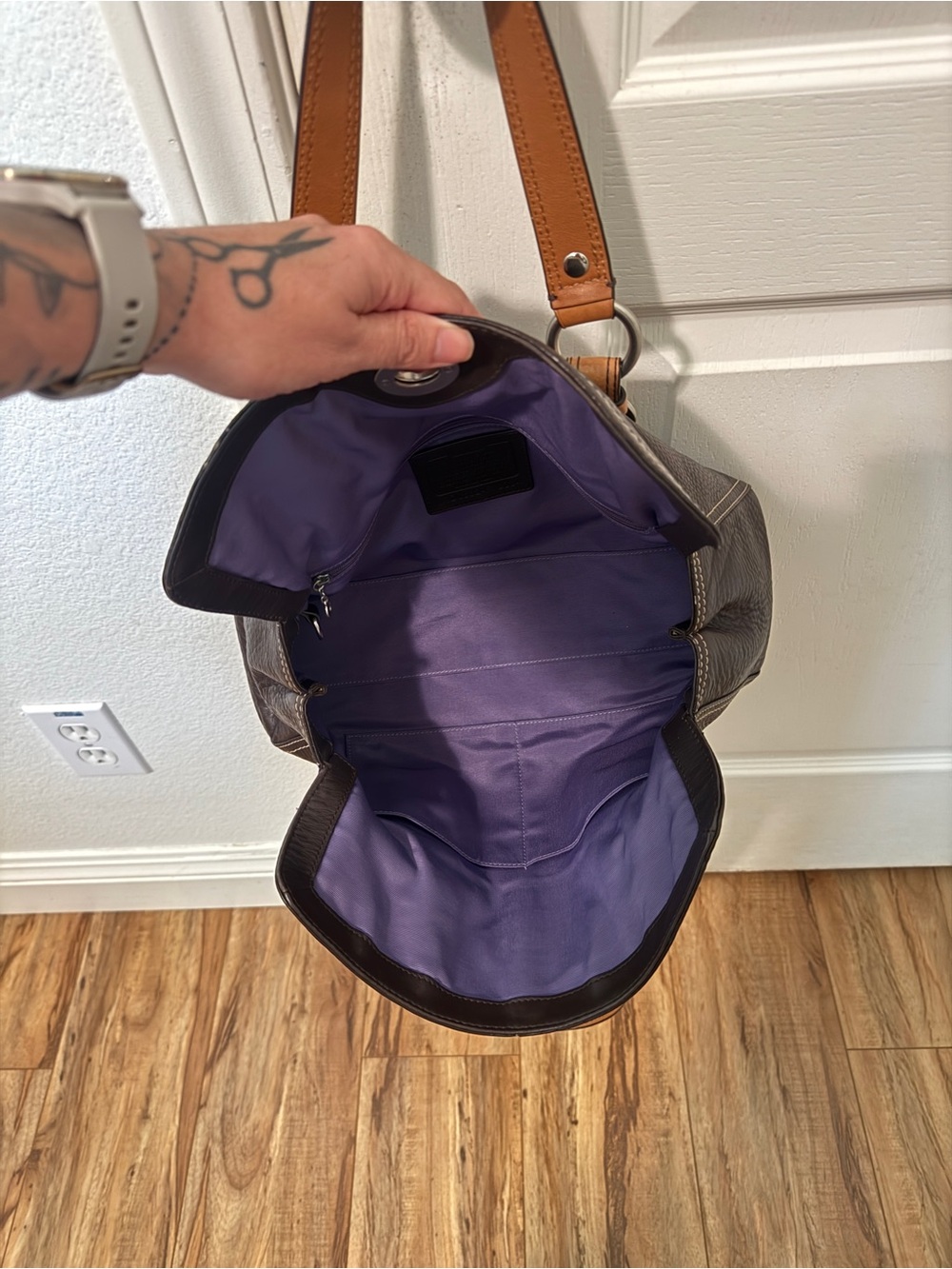 Y2K Coach Chelsea Turnlock Satchel - Picture 3 of 5